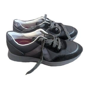 Munro Piper Athletic Shoes Womens Sneakers Size 7.5 SS Black Lace Up Low Top